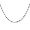 Spiga Chain Necklace Sterling Silver 20" Length