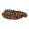 Thumbnail Image 1 of Wrap Bracelet Stainless Steel Leather