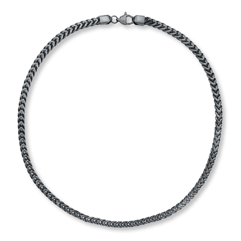 Main Image 2 of Chain Necklace Solid Stainless Steel 24&quot;
