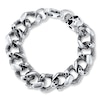 Thumbnail Image 1 of Men's Skull Bracelet Stainless Steel 8.5&quot;