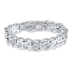 Thumbnail Image 1 of Men's Bracelet Diamond Accents Stainless Steel 8.5&quot;