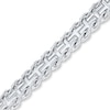 Thumbnail Image 2 of Men's Bracelet Diamond Accents Stainless Steel 8.5&quot;