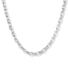 Thumbnail Image 0 of Men's Rolo Link Necklace Stainless Steel 18"