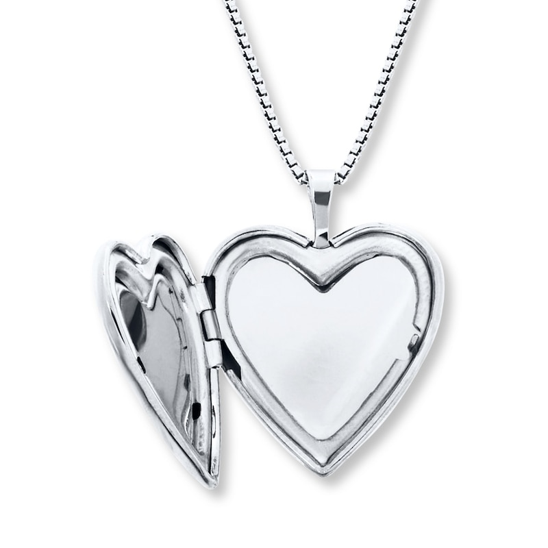 NEW Sterling Silver Heart Locket Suitable For Two photos Family Love Portrait