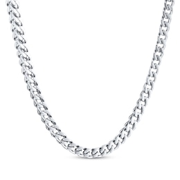 Men's Foxtail Necklace Stainless Steel 20&quot; Length