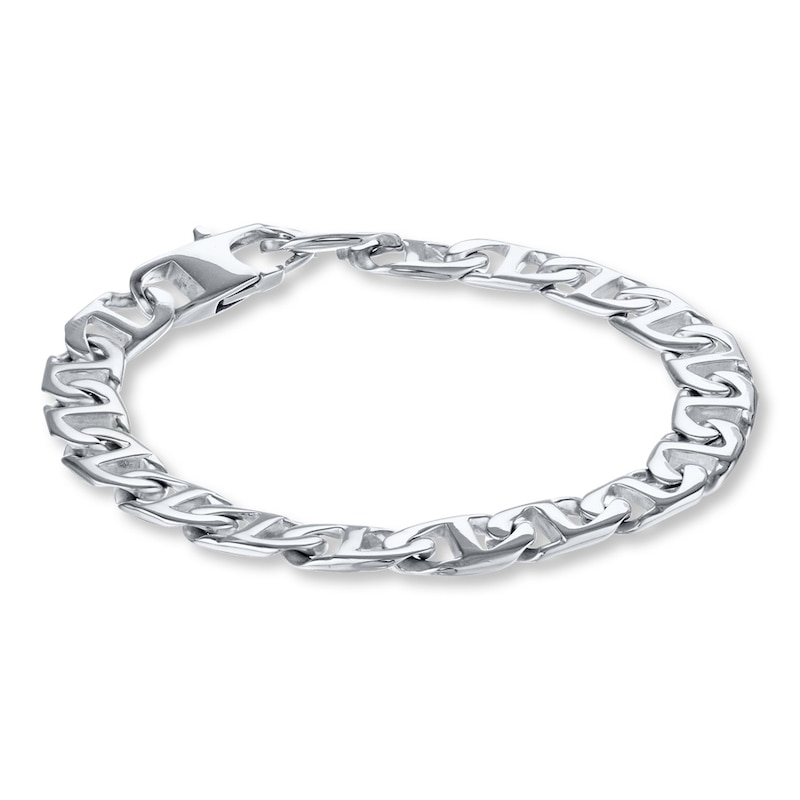 Solid Mariner Bracelet Stainless Steel 9"