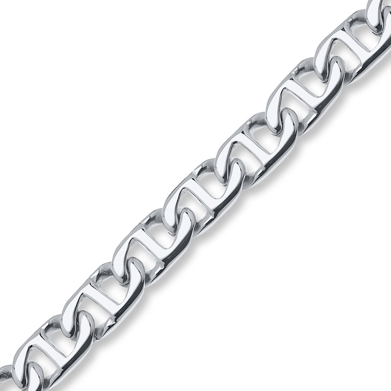 Solid Mariner Bracelet Stainless Steel 9"
