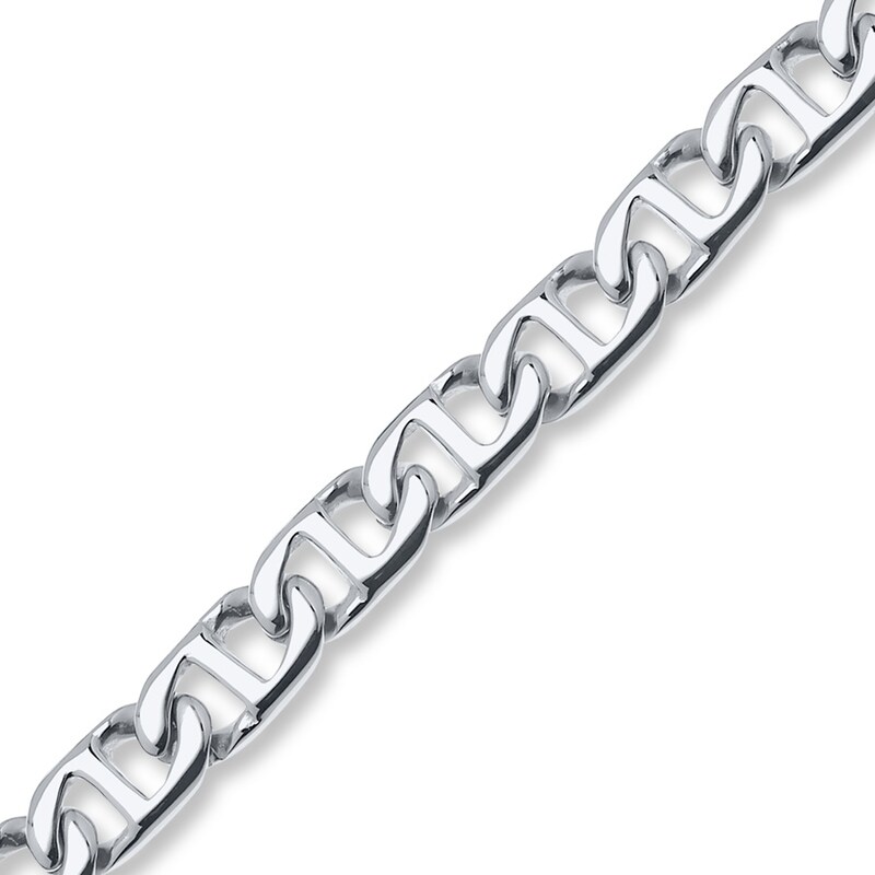 Main Image 2 of Mariner Bracelet Solid Stainless Steel 9&quot;