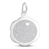Thumbnail Image 1 of Granddaughter Charm Sterling Silver