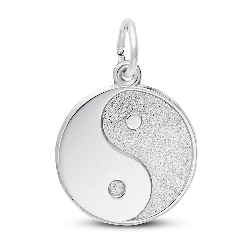 Main Image 1 of Yin-Yang Charm Sterling Silver