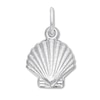 Thumbnail Image 1 of Scallop Shell Charm Sterling Silver
