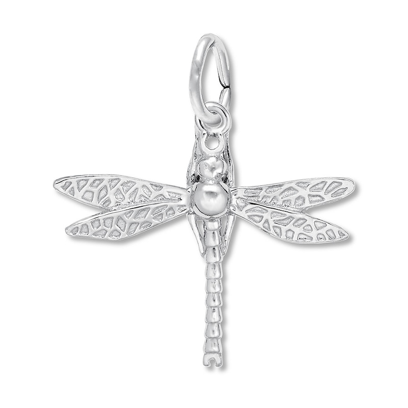 Dragonfly Charm Sterling Silver