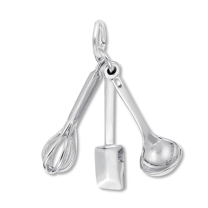 Main Image 1 of Cooking Utensils Charm Sterling Silver