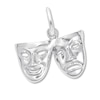 Thumbnail Image 1 of Comedy & Tragedy Charm Sterling Silver