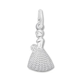 Bridesmaid Charm Sterling Silver