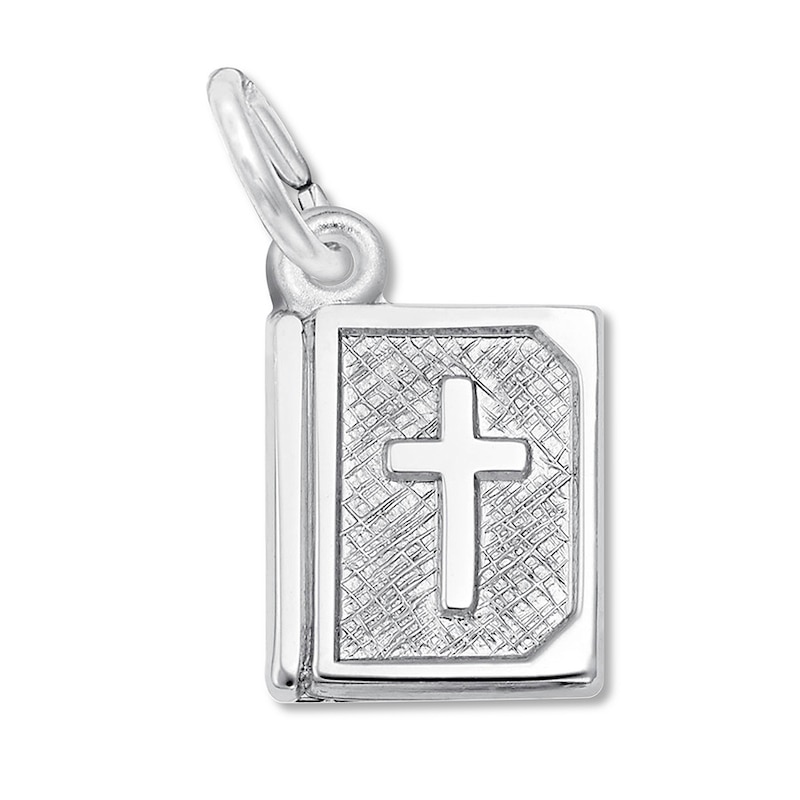 Main Image 1 of Bible Charm Sterling Silver