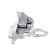 Thumbnail Image 3 of Piano Charm Sterling Silver