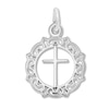 Thumbnail Image 1 of Cross Charm Sterling Silver