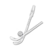 Thumbnail Image 1 of Field Hockey Charm Sterling Silver