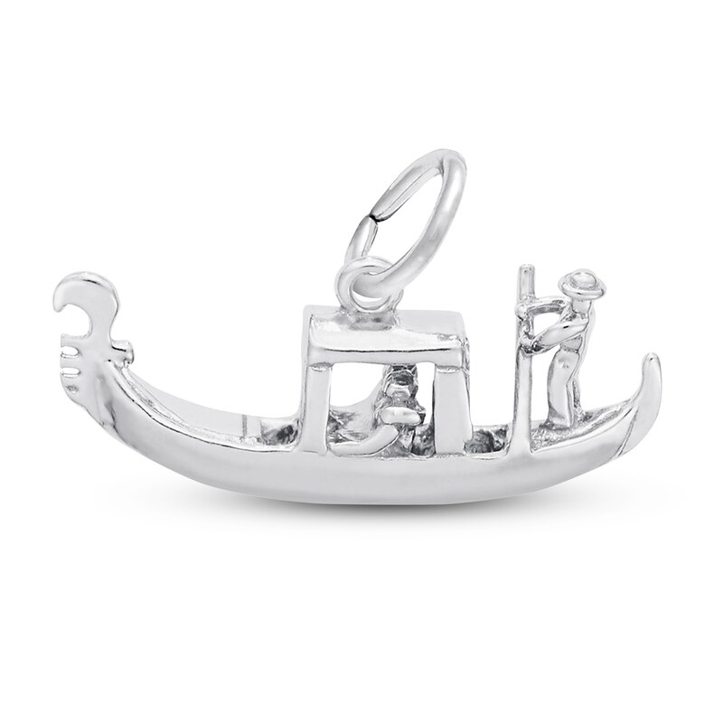 Main Image 1 of Gondola Charm Sterling Silver