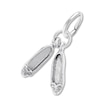 Thumbnail Image 1 of Ballet Shoes Charm Sterling Silver