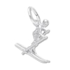 Thumbnail Image 0 of Skier Charm Sterling Silver
