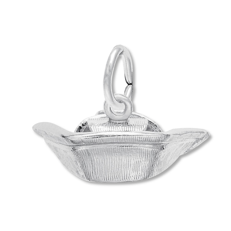 Main Image 1 of Nurse's Cap Charm Sterling Silver