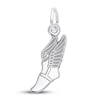 Thumbnail Image 1 of Winged Shoe Charm Sterling Silver