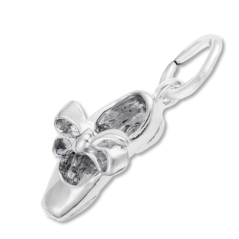 Tap Shoe Charm Sterling Silver