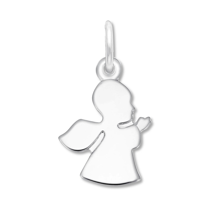 Main Image 1 of Angel Charm Sterling Silver