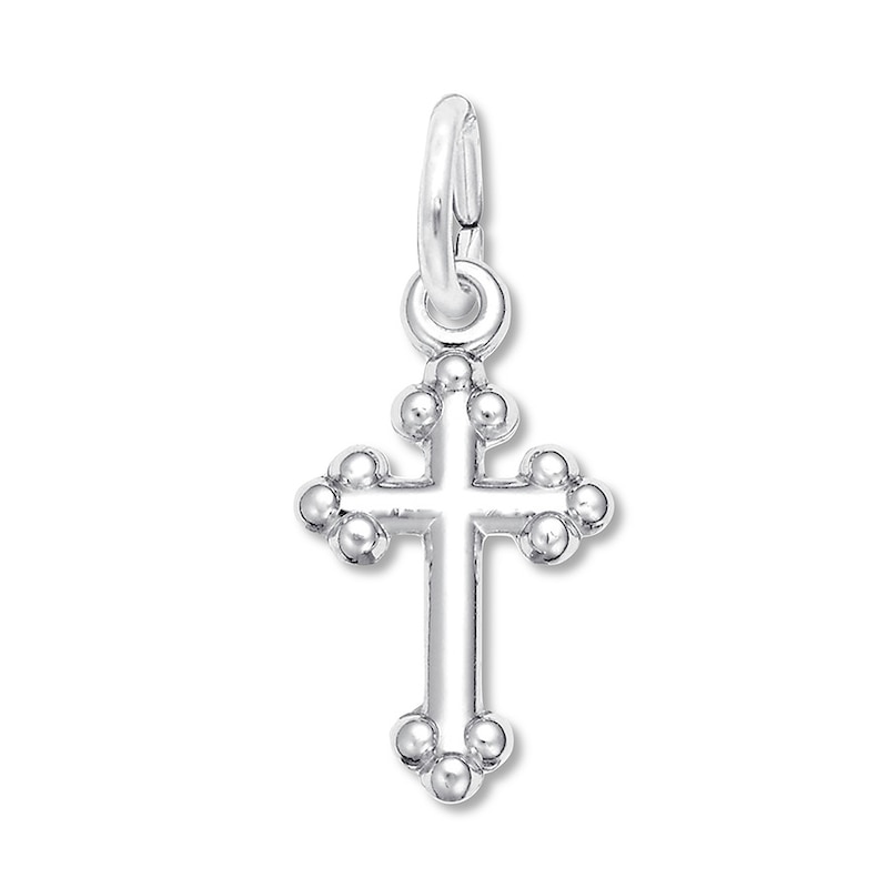 Main Image 1 of Cross Charm Sterling Silver