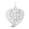 Thumbnail Image 0 of Hugs and Kisses Charm Sterling Silver Heart