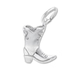 Thumbnail Image 1 of Cowboy Boot Charm Sterling Silver