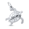 Thumbnail Image 1 of Sea Turtle Charm Sterling Silver