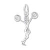 Thumbnail Image 1 of Cheerleader Charm Sterling Silver