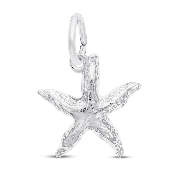Starfish Charm Sterling Silver