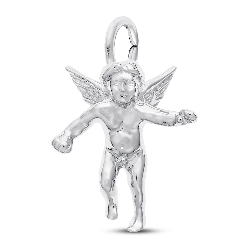 Main Image 1 of Angel Charm Sterling Silver