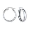 Thumbnail Image 1 of Hoop Earrings Sterling Silver