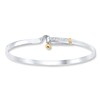 Thumbnail Image 0 of Bangle Bracelet Sterling Silver 14K Yellow Gold