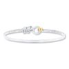 Thumbnail Image 0 of Bangle Bracelet Sterling Silver & 14K Yellow Gold