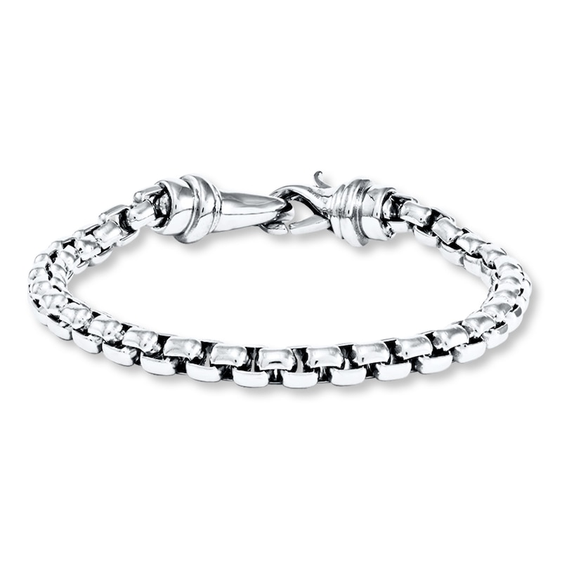 Rolo Link Bracelet Stainless Steel 8.5"