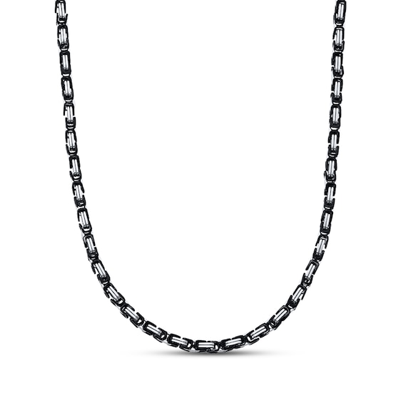 Link Chain Necklace Solid Stainless Steel 22"