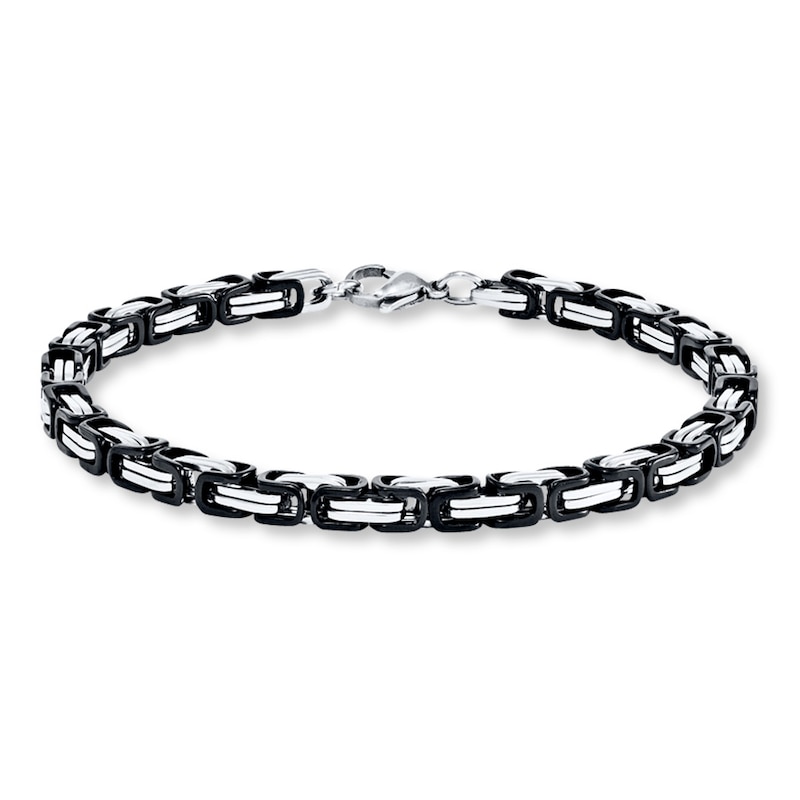 Main Image 1 of Men's Bracelet Stainless Steel 9&quot;