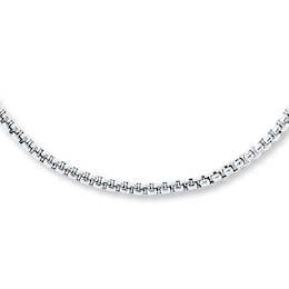 Rolo Link Chain Solid Stainless Steel 24"