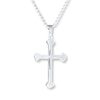 Thumbnail Image 1 of Men's Cross Necklace Stainless Steel 22&quot;