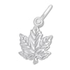 Thumbnail Image 1 of Maple Leaf Charm Sterling Silver