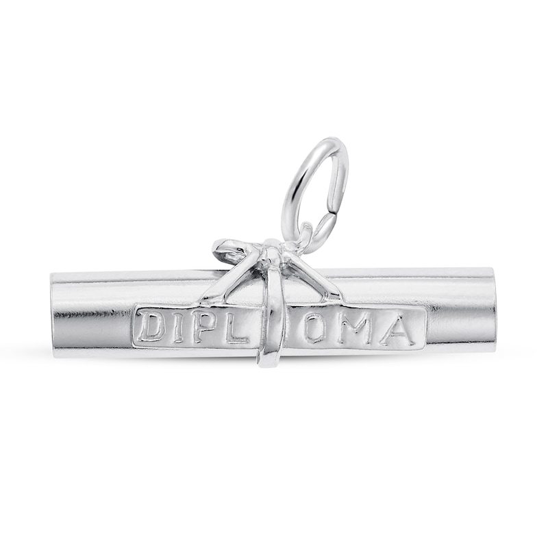 Diploma Charm Sterling Silver