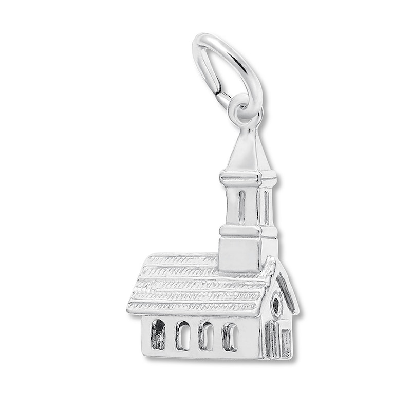 Main Image 1 of Church Charm Sterling Silver