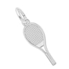 Thumbnail Image 1 of Tennis Racquet Charm Sterling Silver