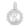 Thumbnail Image 1 of Letter C Charm Sterling Silver